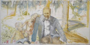 At the edge of the woods